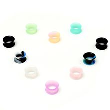 SILICONE EAR TUNNELS